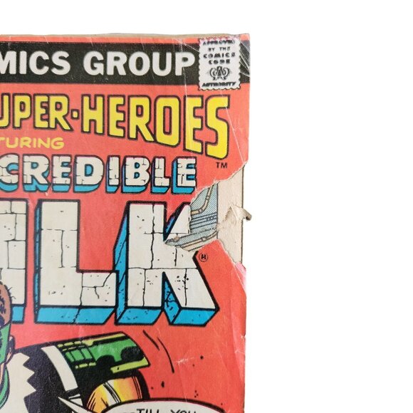 Marvel Super Heroes Featuring The Incredible Hulk #67 Comic Book Bagged Boarded - Picture 2 of 4